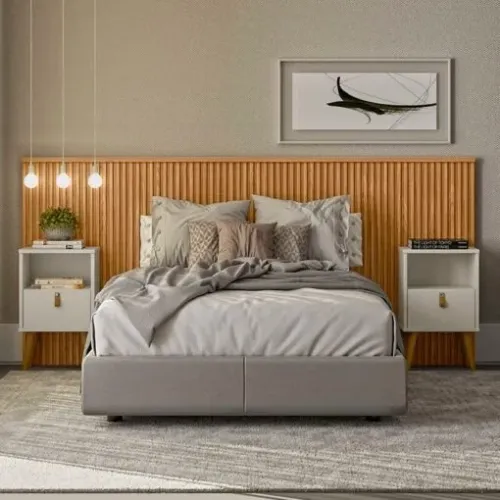 Cabeceira Laranjeiras 2.4 + 2 Mesas de Cabeceira Búzios Produto Novo!! Pronta Entrega!!