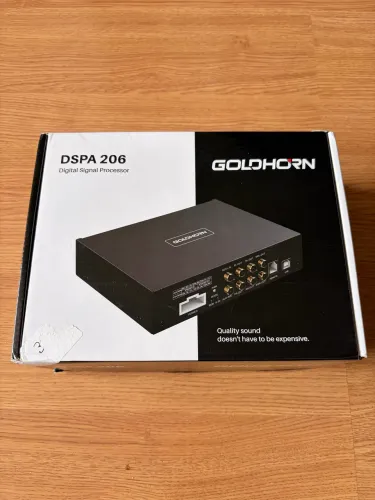 Amp Goldhorn DSPA 206 DSP Bluetooth - Helix, Audiophonic, Audison, Focal, Hertz JL Audio