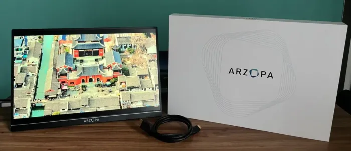 Monitor Portátil Arzopa Z1RC 16" 2.5K QHD IPS - Estado de Novo / Completo