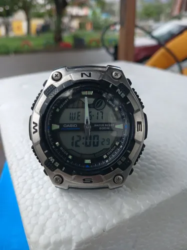 Casio AQW-100 Relógio masculino digital e Analógico