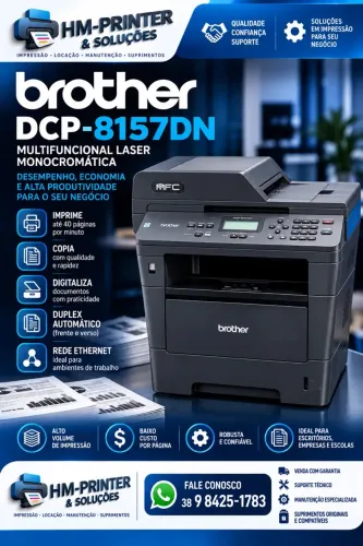 Impressora brother dcp 8157dn