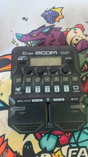 Pedaleira Zoom G1 Four Para Guitarra