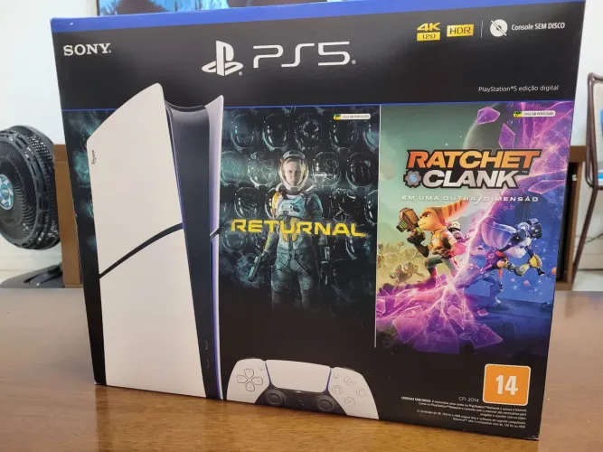 CAIXA de playstation 5