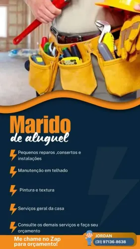 Marido de aluguel (Nova lima, Belo Horizonte)
