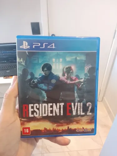 Jogo PS4/PS5 Resident Evil 2 Remake Novo de Loja Zerado 