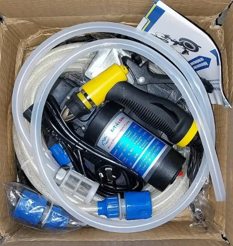 KIT Bomba-Mini Lavadora-Lava Jato e Solar 12v 80W 160psi Portátil, Carro, Moto, Ar-condici
