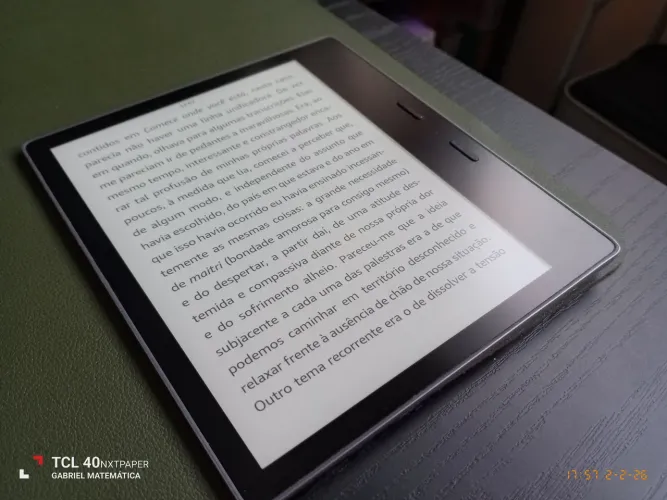Kindle Oasis 10a Geração 8Gb SEMINOVO