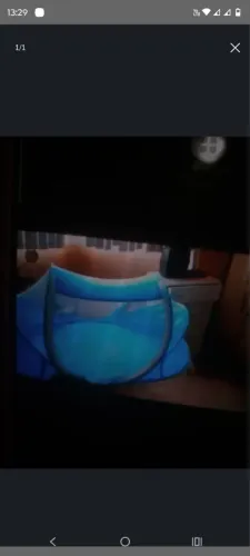 Vendo Berço Portátil aceito pagamento em dinheiro, transferência bancária, Pix *