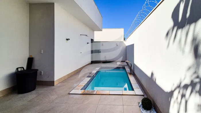 Condomínio Barcelona 1 - Casa 03 suítes e com piscina à venda no condomínio Barcelona 1, A