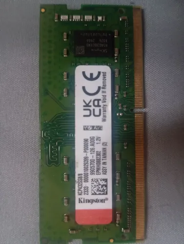 Memória RAM 8GB DDR4 3200MHz SO-DIMM