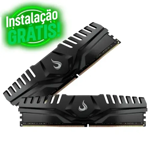 Memória RAM 16GB (2X8GB) Rise Mode Z, 3200MHz, DDR4, CL19, Preto