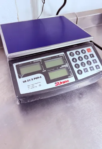 Balança digital eletrônica comercial