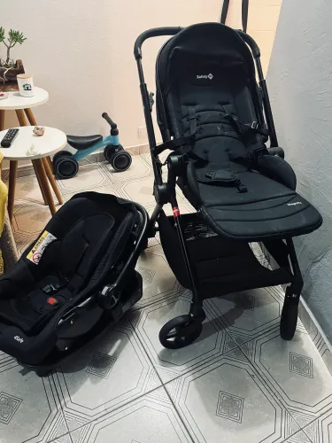 Carrinho de Bebê com Bebê Conforto Travel System - Safety 1st - Seminovo