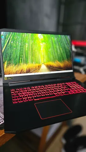 Notebook Gamer Acer 17.3" 100% sRGB 144hz/3ms i5 16GB GTX1650 4GB SSD 512GB M.2. Nvme