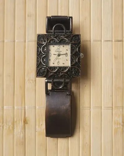 relógio pulseira vintage catlya