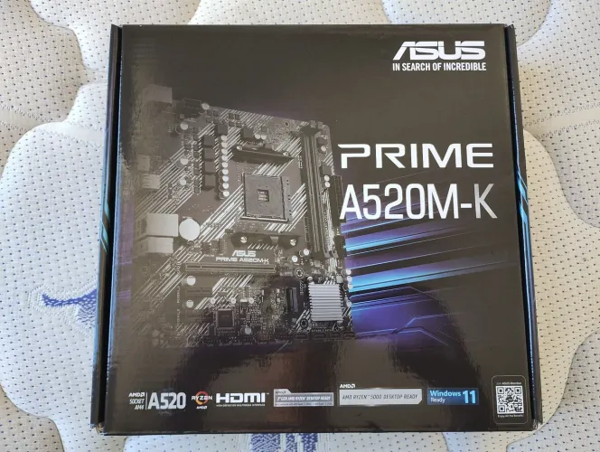Placa mãe Asus Prime A520m-k