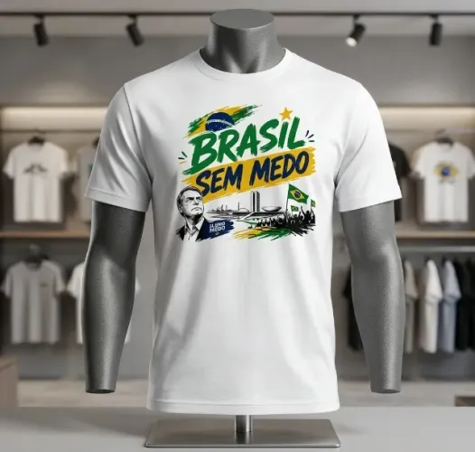 CAMISA DO FLAVIO BOLSONARO