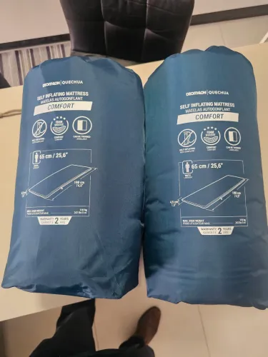 Colchão de Camping Autoinflável Comfort Quechua Azul (2 UN)