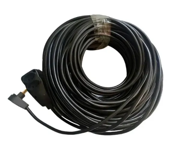 Extensao cabo  PP  2 x 2,50m     50  mertros