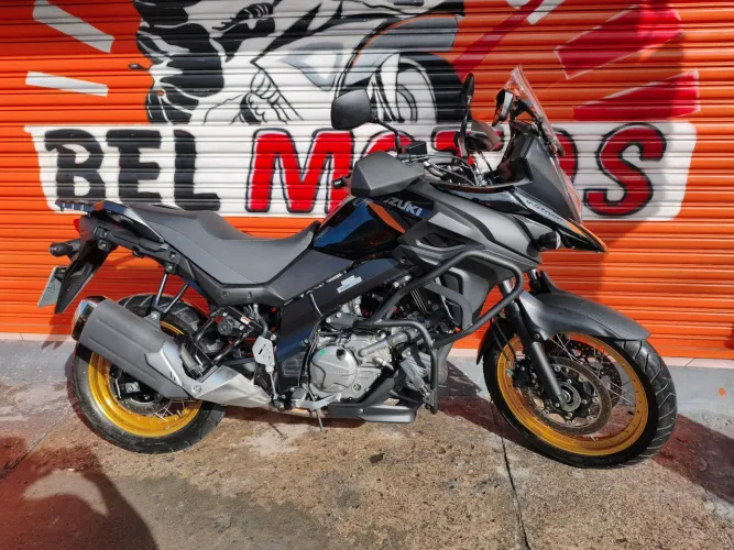 SUZUKI VSTRON 650 XT 2027 ABS COM 3 MIL KM BEL MOTOS 