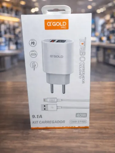 ? Carregador Turbo 40W (A?Gold)