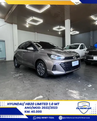 Hyundai HB20 Limited 1.0 Flex 12V Mec. 2023