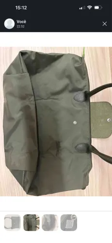 Bolsa Longchamp Le Pliage Original Verde Musgo | Excelente Estado