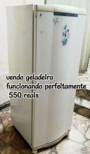 Geladeira 550 reais