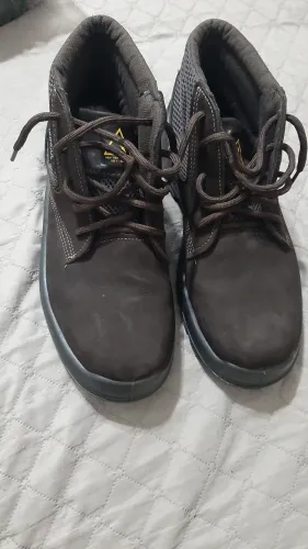 Bota Botina de Segurança Bracol (Sapato Coturno Nobuck)
