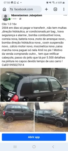 Renault Clio Expression 1.0/1.0 Hi-power 16V 3P 2004