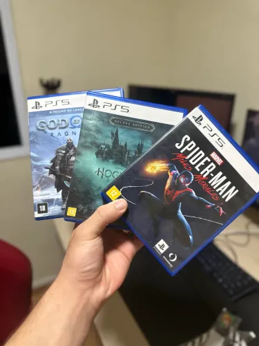 KIT 3 JOGOS ORIGINAIS PS5 (Hogwarts Legacy Deluxe)