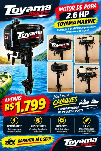 ? MOTOR  DE POPA TAYAMA MARINE 2.6HP ?