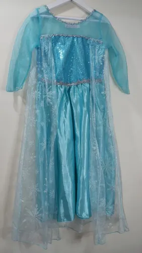 Fantasia Vestido Elsa Frozen 