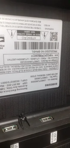 Vendo tv Samsung Led 82 polegadas com problemas na tela valor:300,00