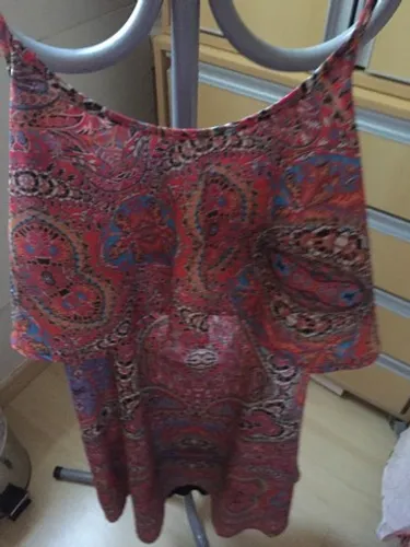 Vestido estampado de alcinha