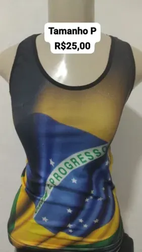 Regata feminina tamanho P