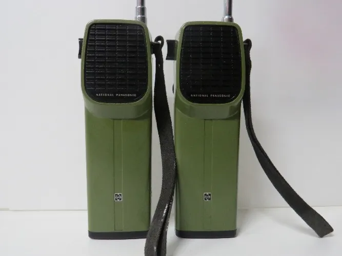 radio comunicador antigo national panasonic