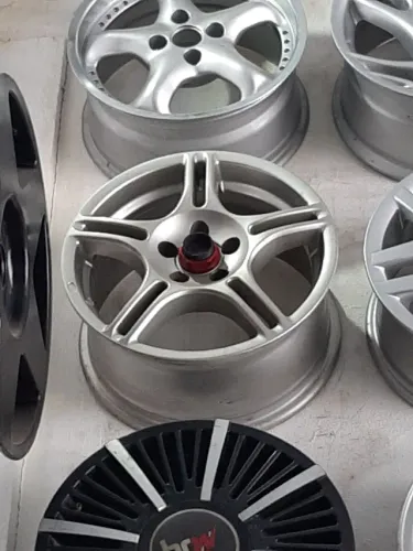 Roda aro 15 Tsw Rline prata tala 7 5x100 novas Taluda