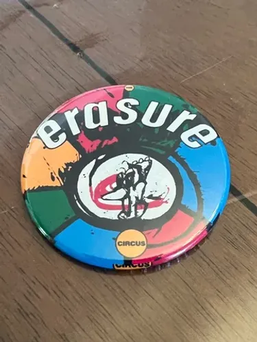 Bottom Pin Banda Erasure colecionador novo 