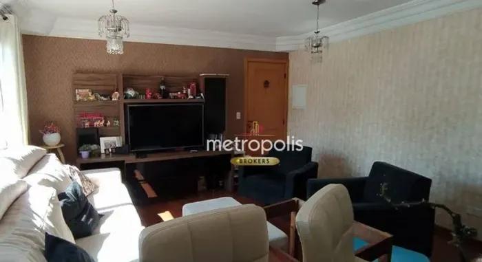 Apartamento com 2 dormitórios à venda, 106 m² por R$ 701.000,00 - Vila Gilda - Santo André