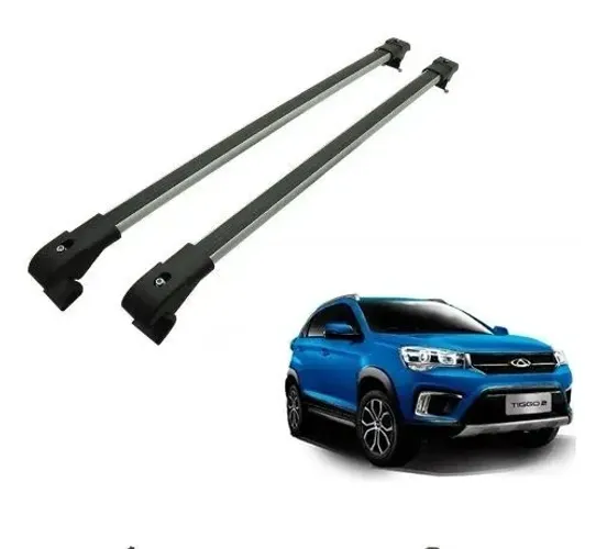 Travessa de Teto Slim Tiggo 2 Rack Bagageiro - Preto - Projecar