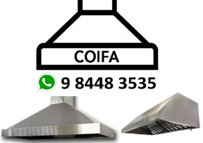 Coifa Industrial e Comercial