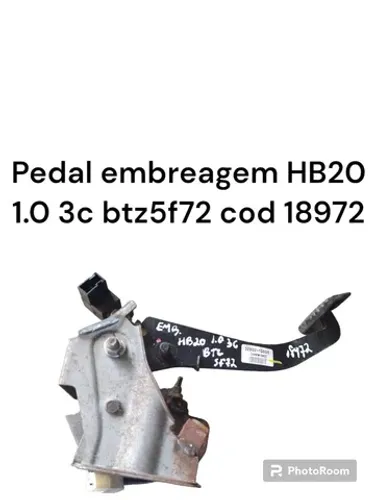 PEDAL EMBREAGEM HB20 1.0 3C 18972