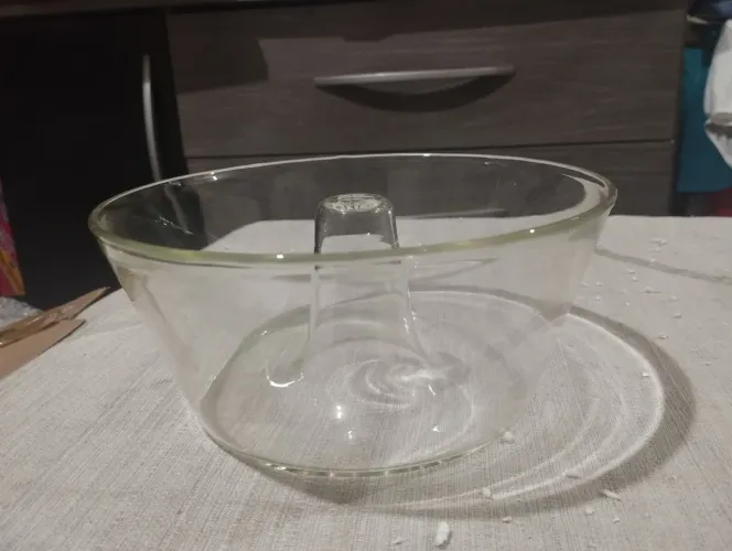 Forma de Vidro ART Pyrex para Bolo ou pudim 