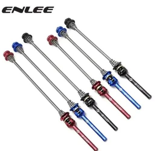 Quick release Titânio - MTB eixo 9mm comprimento: 140mm 180mm - QR