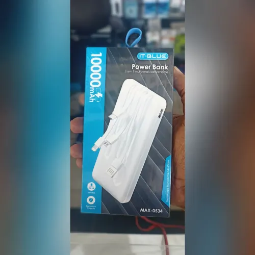 Power Bank 10.000 mah (Distribuidora JK Eletrônicos, Honestidade e Qualidade)