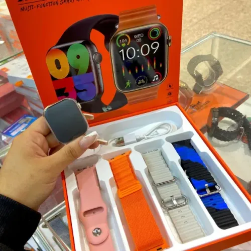 Smartwatch K9 Pro Max (Várias Funções) 4 pulseiras Novo (Garantia)
