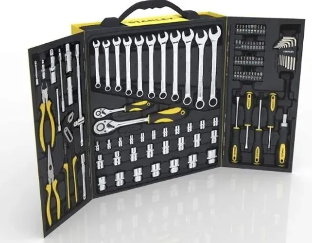 KIT FERRAMENTAS STANLEY 110 PEÇAS