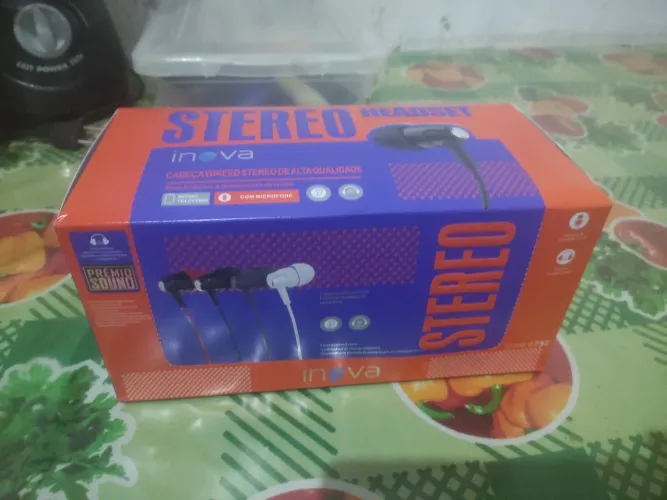 Caixa de fone inova com 20 unidades modelo fon-6757