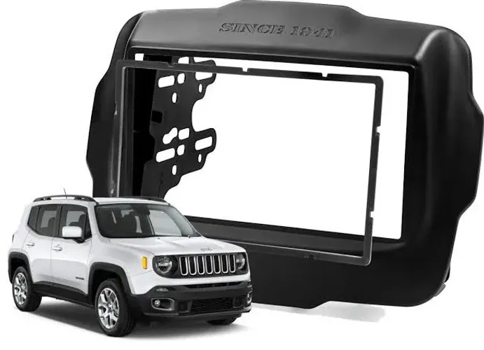 Moldura Painel Multimidia Tela 9 Polegadas Jeep Renegade